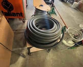 Insulation tubing, forklift tank