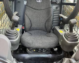 skid steer interior