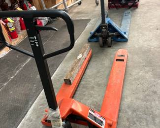 2 pallet jacks