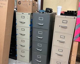 File cabinets