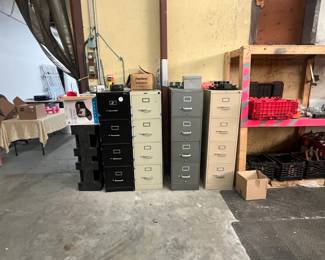 File cabinets