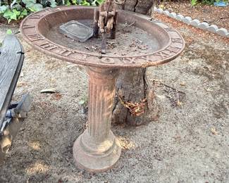 Vintage Bird Bath 