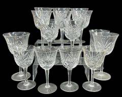 16 Fine Collection Gorham Cherrywood Crystal Wine Glasses
