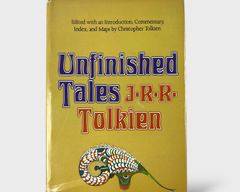 1980 Unfinished Tales Of Numenor And Middle Earth By J.R.R. Tolkien Published By Houghton Mifflin Co Boston Hardcover Book W/ Dust Jacket
