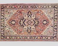 Vintage Persian Hand Knotted Wool Area Rug Made in India
