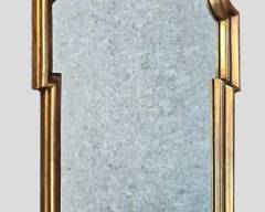 K. ATWOOD Vintage Hollywood Regency Style Gilt Wood Wall Mirror
