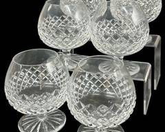 Fine Crystal Brandy Glasses Set of 6
