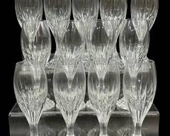 Fine Baccarat France Crystal Sherry Glasses Set of 14
