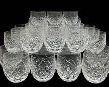 Vintage Waterford Crystal Glassware Set of 24
