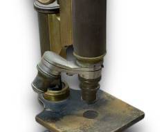 Antique Bausch & Lomb Early Pre 1930s Brass Microscope
