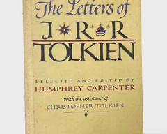 1981 The Letters Of J.R.R. Tolkien Edited By Humphrey Carpenter Published Houghton Mifflin Co Boston Hardcover Book W/ Dust Jacket
