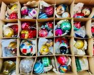 Fantastic Vintage and Antique Assorted Christmas Glass Ornaments Lot
