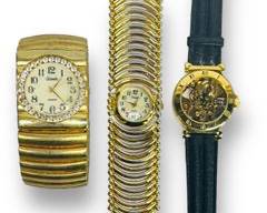 Vintage Xanadu and Genuine Leather Strap Wrist Watch Lot
