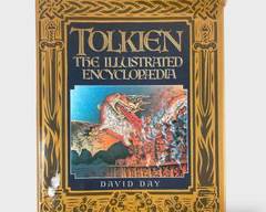 1991 Tolkien The Illustrated Encyclopedia By David Day Published By Macmillan Publishing Co Hardcover Book w/ Dust Jacket
