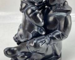 McPhee Sculpture Native American Inuit Mother and ChildEskimo Made in Canada

