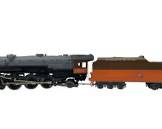 Rivarossi Italian Made HO Scale Model 4-6-2 Heavy Pacific Train Locomotive With Coal Car, Original Box and Instructions
