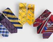 Vintage Tommy Hilfiger, Bill Blass, Izod, Boss Hugo Boss, Pierre Cardin, Halston and Geoffrey Beene Mens Silk Ties
