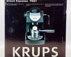 KRUPS NIB Steam Espresso FND1 Machine, Holds Up To 4 Cups Of Espresso
