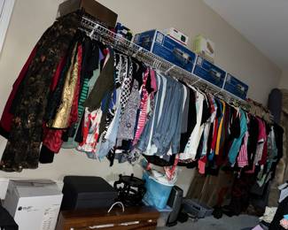 This is just a tiny bit of the name brand clothes (MOST EVERYTHING IS NEW)