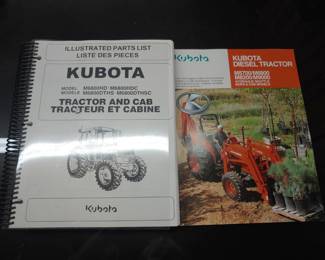 2003 Kubota M6800 Tractor with bush hog, less than 1200 hours