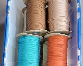 Decorative leather string