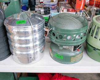 Vintage Coleman Camping Equipment