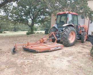 2003 Kubota M6800 Tractor with bush hog, less than 1200 hours