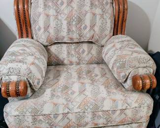 Upholstered Ranch Chair