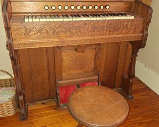 Antique Pump Organ