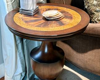 (2) Pedestal Side Tables