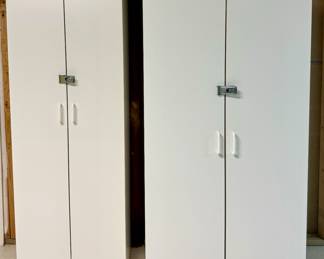 (2) Storage Cabinets