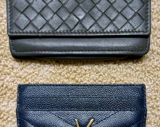 Bottega Venetta & YSL Card Cases