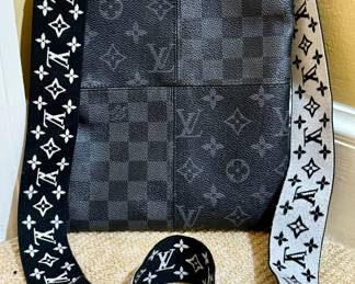 Upcycled LV Crossbody