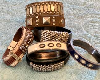 Leather & Beaded Fashion Bracelets