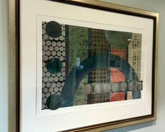 Abstract, Signed Karen Masmerci 