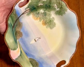 Hand Painted Nippon Dish