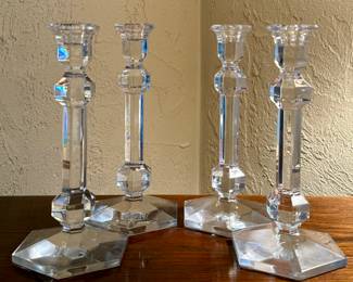 Crystal Candlesticks