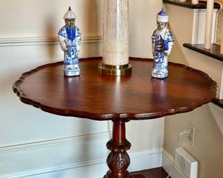 Tilt Top Table with Claw on Ball Feet