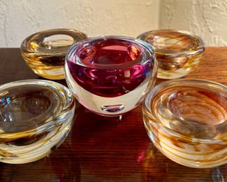 Crate & Barrel Tealight Holders