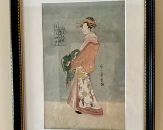 "Geisha," Signed