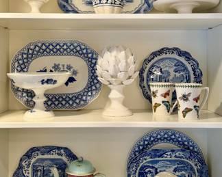 Blue & White Serving Pieces