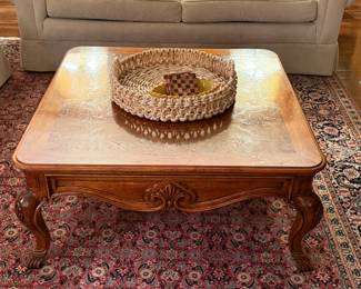 Coffee Table with Paw Feet