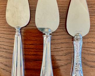 Sterling Cheese Knives