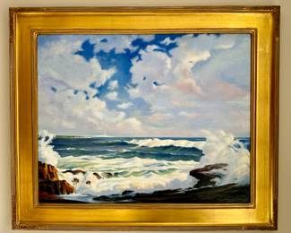 Oil on Canvas, Signed John Zoccheo