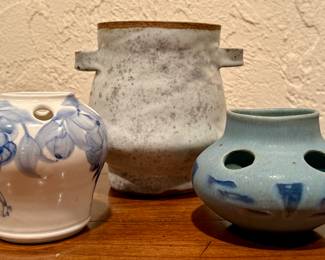 Art Pottery Bud Vases