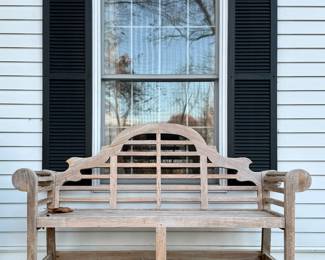 Plantation Timbers Teak Bench