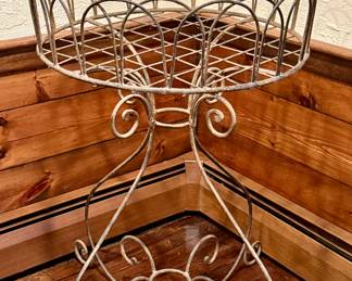 Wrought Iron Plant Stand