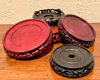 Rosewood Display Stands