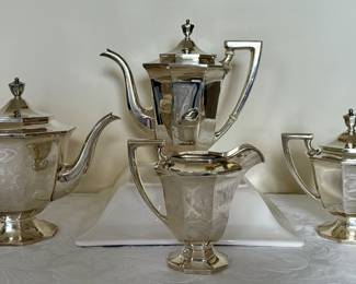 Dominick and Haff Sterling Tea Set