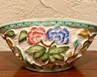 Indian Tree Hand Painted Bowl